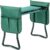 Simple Deluxe Garden Kneeler and Seat, Foldable Kneeling Stool with Thicker EVA Foam Pad Heavy Duty Bench, with Tool Pouch, Gifts for Outdoor Gardening, Fishing, Green