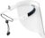 NoCry Protective Face Shield Mask with Adjustable Headband and 2 Reusable Plastic Visors — Flip-Up Design with Durable Metal Hinges — Anti-Slip Forehead Padding — Fits Over Glasses