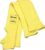 MCR Safety 9378T Kevlar Regular Weight 36 Gauge Plain Sleeve with Thumb-Slot, Yellow, 18-Inch