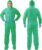 VVicogard Hazmat Suits,10 Colors Options Disposable Protective Coveralls, Paint Suit with Elastic Wrists Ankles and Hood