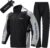 Unisex Adult Motorcycle Rain Suit, Waterproof, Reflective, Lightweight, XX-Large, Black, Solid, Modern, Adult, Outdoor Rain Suits