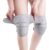 Knee Pads for Women & Men, Soft Dance Knee Pad Volleyball Knee Pads for Women Men Wrestling Gear, Crash Pad Snowboarding Gear Knee Protector for Work (Gray)