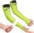 OriStout Cut Resistant Gardening Sleeves with Tumb Hole, Protective Arm Sleeves for Yard Work, Kitchen, Arm Guards for Biting, Pet Grooming, Gardening Gifts for Women, Green, 1 Pair
