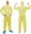Colorful Disposable Coverall, PP Hazmat Suits with Hood and Elastic Cuffs for Spray Painting Industrial