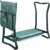 Garden Kneeler Seat with Free Tool Pouch,Foldable Steel Garden Bench with Widen Soft EVA Foam Great Tools for Gardeners Protect Your Knees