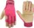 Wells Lamont Women’s HydraHyde Split Leather Hybrid Pink Gloves, Medium (3268M)