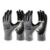 COOLJOB 10 Pairs Nitrile Dipped Safety Work Gloves with Grip, Non-slip Rubber Coated Bulk Garden Gloves for Men, Heavy-duty Oil Resistant for Truck Driver, Warehouse Box Handler, Xlarge, Gray