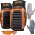 CARIB GEAR PRO Knee Pads for Construction Work, Heavy Duty Anti-Slip Knee Pads for Gardening, Flooring and Cleaning Extra Gel and Cushion Support long kneeling Pads for Women and Men