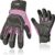 Vgo… Heavy Duty Synthetic Leather Work Gloves Women,Impact Protection Mechanic Gloves,Touchscreen(SL8849IP-FM)