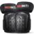 REXBETI Knee Pads for Work, Construction Knee Pads for Men, Heavy Duty Comfortable Anti-slip Foam Gel Knee Pads for Gardening Flooring and Cleaning, Strong Stretchable Straps, Black