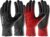 COOLJOB Gardening Gloves for Men, 2 Pairs Breathable Rubber Coated for Garden Weeding Landscaping, Outside Work for Lawn Yard, Men’s Large Size, Black & Red