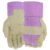 West Chester 23000 Split Cowhide Gloves – Pink, Large, Women’s Leather Palm Gloves w/ Knuckle Straps, Safety Cuffs